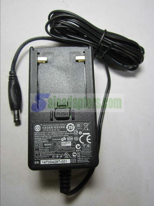 Naked Genuine Ten Pao 12.0V 1500mA Switching Power Supply Model S018KM1200150 - Click Image to Close