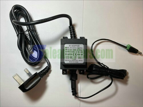 12V AC-AC ADAPTOR 12VAC 2.75A LINEAR TRANSFORMER POWER SUPPLY 5.5MM X 2.1MM 2.1