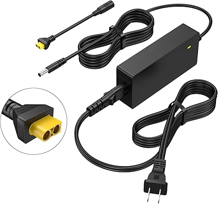 19V 4.74A 90W Power Cord with Output XT60 for SDT, for Hota RC,for GT Power,for ISDT,for