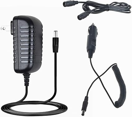 AC/DC Adapter for EverStart MAXX 1200 Peak AMPS Jump Starter with Air Compressor and Inv