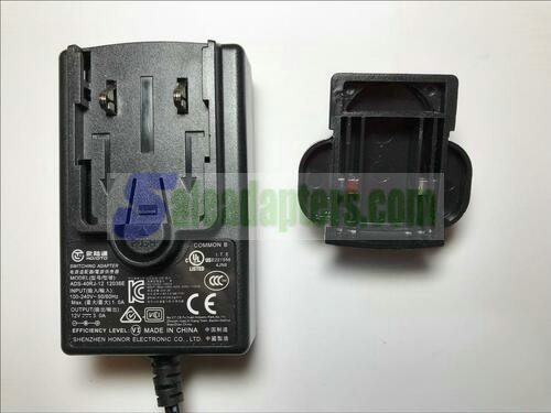 Genuine ADS-40RJ-12 12036E Switching Adapter 12V 3.0A UK Plug