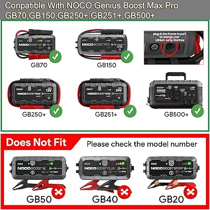 14V Power Adapter Compatible with NOCO GB70 GB150 GB250+ GB251+ GB500 GB500+ Genius Boos