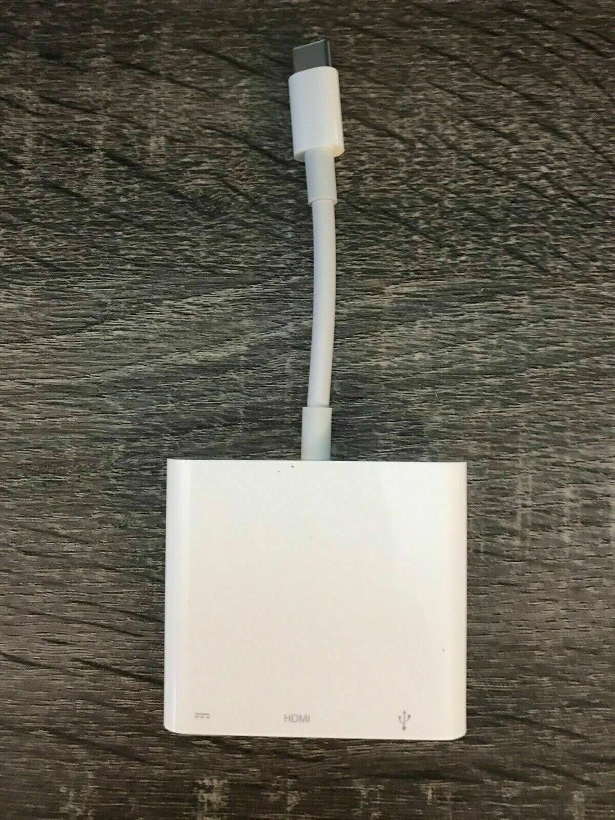 OEM Apple USB-C TO Digital AV Multiport Adapter A1621 MUF82AM/A - Genuine Model: Apple