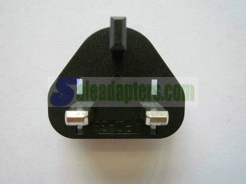 UK Slide Attachment Plug Piece for Logitech Alert NA750 AC Adaptor Power Supply