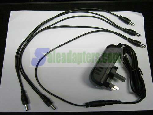 9V Power Supply Switching Adapter Boss PSA-240 PSA-230ES PSA-230S 5 Way Daisy Chain