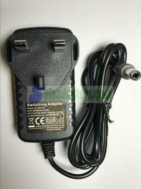 Replacement 9V 200mA Mains AC Adaptor for Bush Dual Docker DAB Radio Alarm - Click Image to Close