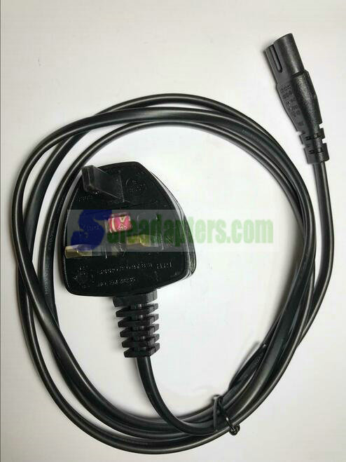 UK Plug Power Cable Lead for JVC TH-D337B 2.1 CH Soundbar