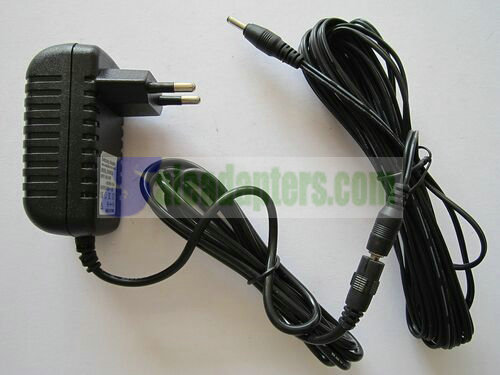 EU Foscam Camera FI8910W 5M DC Extension Cable Lead AC Adaptor Power Supply Set