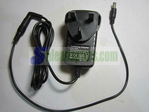 6V Mains AC-DC Switch Mode Adapter Power Supply Negative Centre Polarity UK Plug