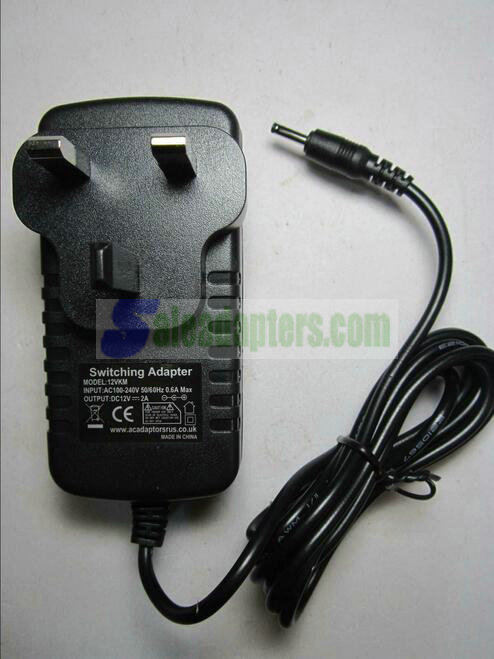 Packard Bell Liberty TAB G100 G100W DC 12V 1.5A Mains AC Power Adaptor Charger