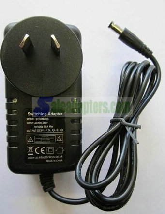 AUS 9V Mains AC-DC Adaptor Charger for Philips PD9000/37 Portable DVD Player