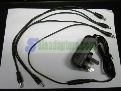 9V Power Supply AC-DC Switch Mode Adapter for Ibanez TS9 5 Way Daisy Chain - Click Image to Close