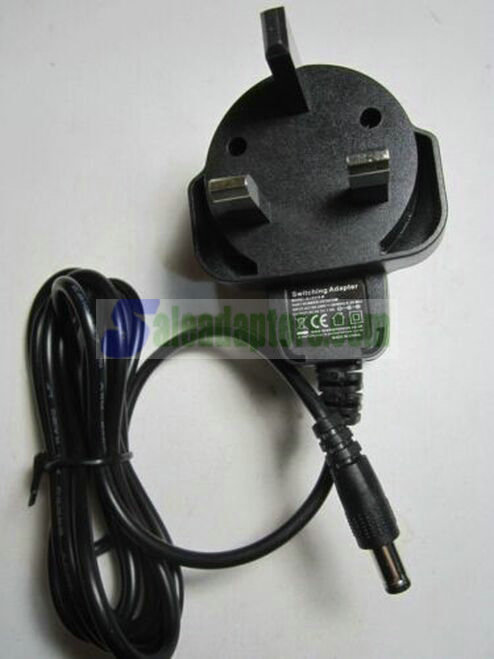 3V 1A AC-DC Swiching Adaptor Power Supply Charger UK Plug 5.5mm x 2.1/2.5mm