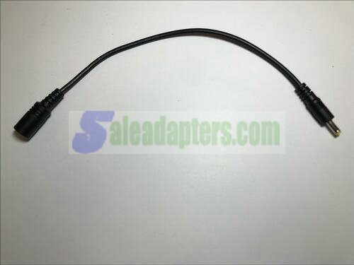 5.5mm x 2.1mm to 4.0mm x 1.7mm DC Extension Wire Lead Convertor Cable 4mm 4x1.7 - Click Image to Close