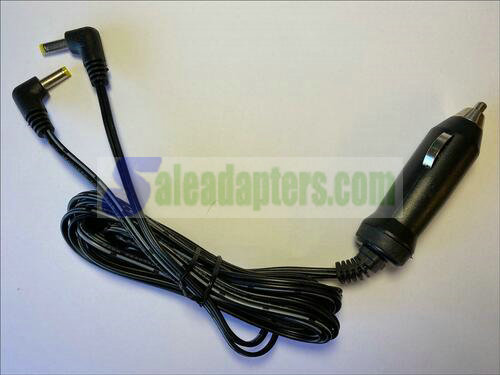 Double Dual Twin Screen 12V Car Charger for Alba DVD8791BUK Portable DVD Player