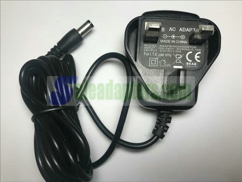 9.0V 0.55A KTEC AC-DC ADAPTOR model KSAFB0900055W1UK Power Supply Charger