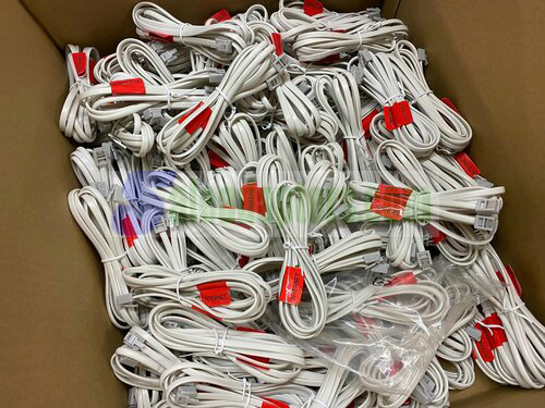 Bulk Joblot of 50 Internet Broadband Router to Micro Filter Cable Lead