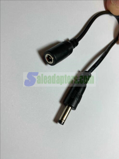 3.5mm x 1.3mm DC Wire Extension Cable to 4mm x 1.7mm Conversion Adaptor