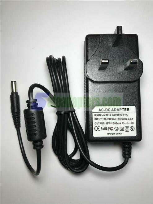 Replacement Charger for 40V 500mA Hoover H-Free HFC324U Cordless Vacuum Cleaner