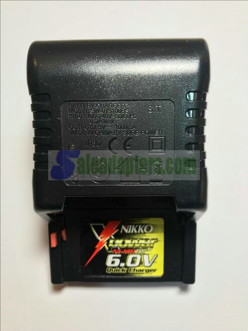 NIKKO 6.0V Quick Battery Charger 7.5V 1000mA SCS0751000GBfor NI-MH Battery Pack