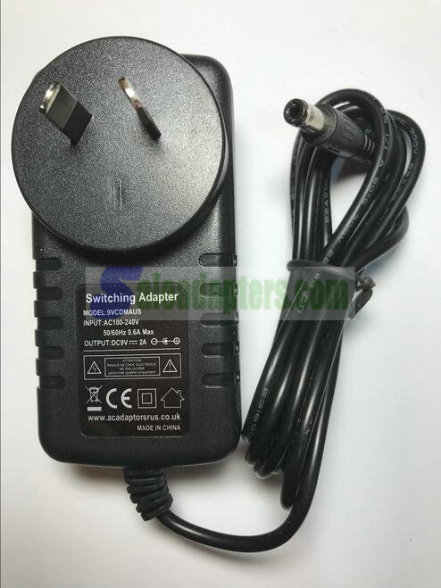 AU PLUG Vtech-V.Smile/NEW InnoTab/MobiGo/V.Reader 9V AC Switching Adapter New