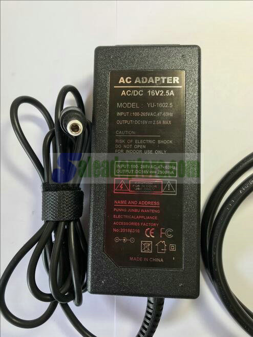 Replacement 16V AC-DC Power Adaptor for Yamaha PSR-S770 Keyboard Synthesizer