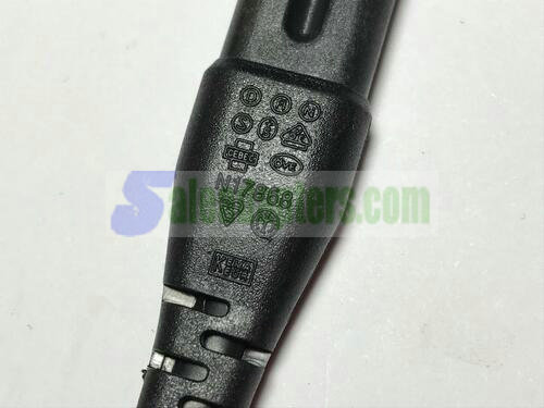 UK 3A Plug to Figure of 8 Fig8 Power Supply Cable Fly Lead Cord Fig 8 C7