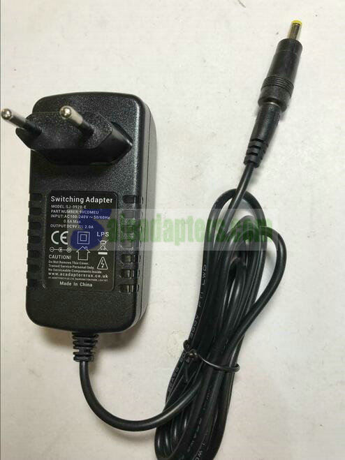 Sony DVP-FX720 DVPFX720 Portable DVD Player AC-DC Power Adaptor Charger EU Plug