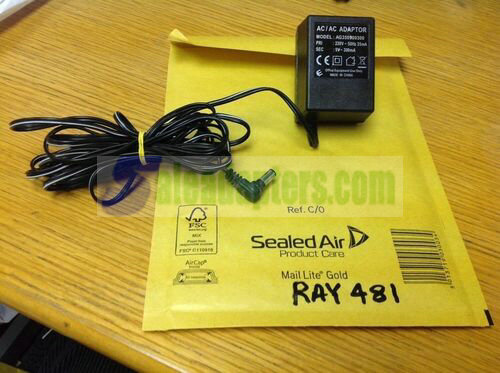 Genuine EU AC/DC Power Adapter Mod No AG350900300. 9.0V. 300mA