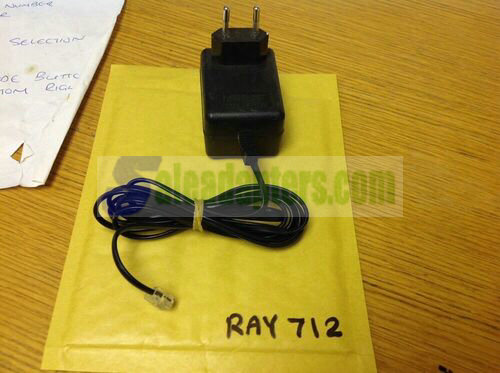 Genuine SIL EU AC Power Adapter Model No VD-2822 8V DC. 200mA