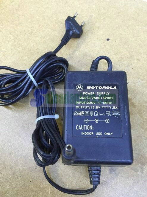 Genuine Motorola Power Supply Model 2580162R02 13.8V 1.5A EU