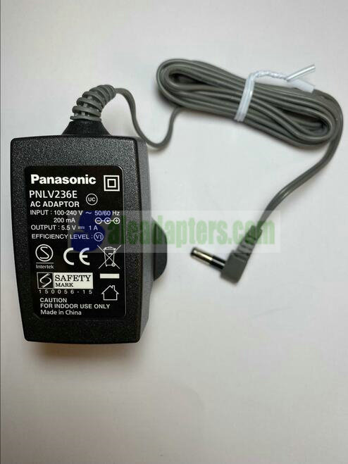 5.5V 500mA AC Adaptor Power Supply Charger for Panasonic KX-TGA856E Base Unit