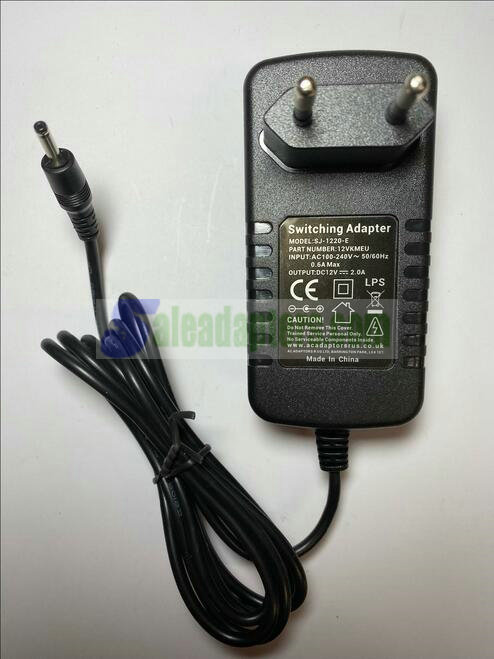 EU 12V 2A AC-DC Switching Adaptor Power Supply Charger size 3mm x 1.1mm 3x1.1