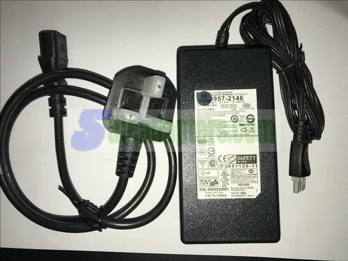 UK Plug AC Adaptor Power Supply 30W for HP DeskJet F380 All-in-One Printer