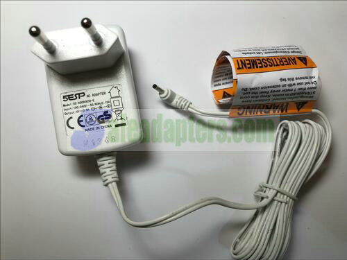 EU WHITE 6V 0.5A 500mA AC-DC Adaptor Power Supply Charger 2.5mm x 0.8mm