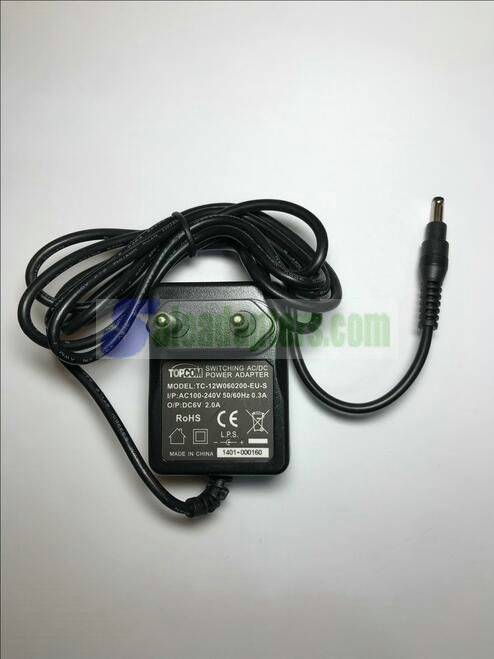 EU 6V AC-DC Adaptor Power Supply for Omron M3 Comfort Blood Pressure Monitor