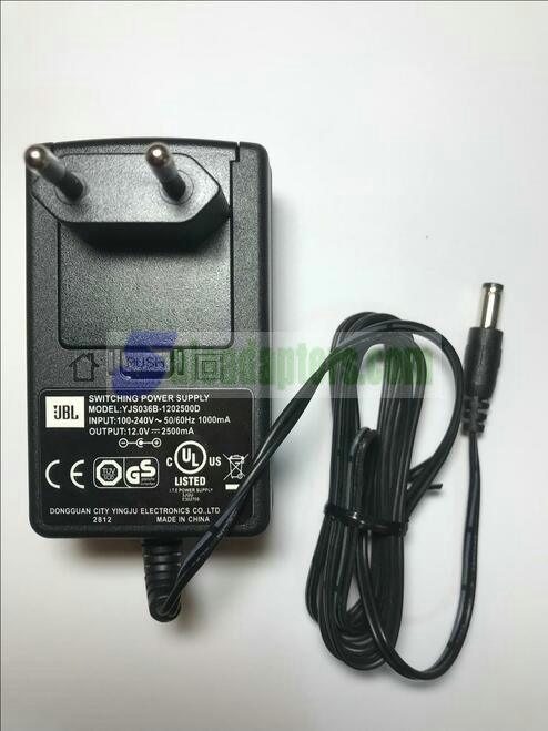 EU 2 Pin 12V 2.5A AC-DC Adaptor Power Supply for IOMEGA 31850300 SPDHD Hard Disk - Click Image to Close