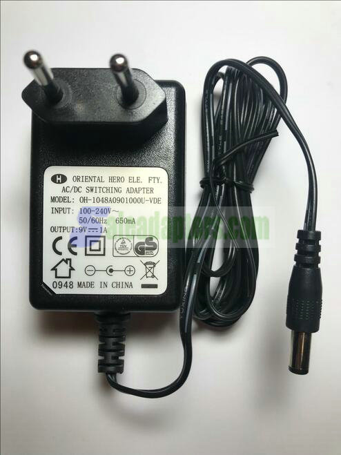 Replacement for EU European PWR435-001-02-A Verifone P400 9V 1A Power Supply