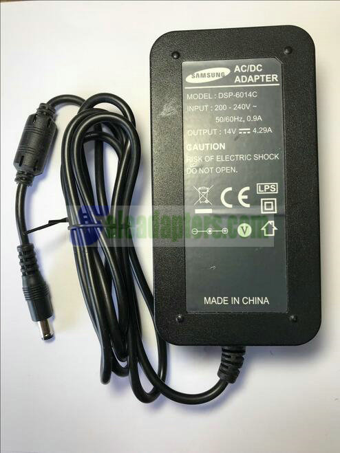 Genuine Samsung AC/DC Adapter DSP-6014C 14.0V 4.29A 14V Power Supply C8 PSU