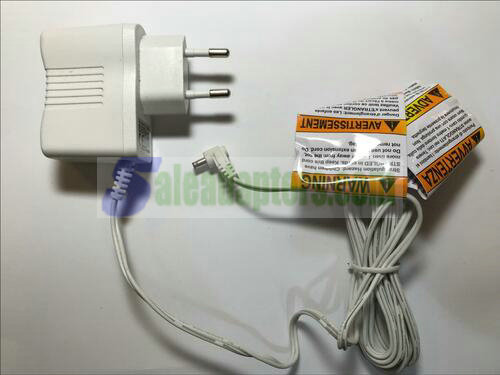 EU White 5.9V 1000mA 1A AC-DC Adaptor Power Supply Charger 3.5mm x 1.3mm