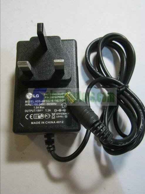 Replacement for LG ADS-40SG-19-3 19025G Switching Power Supply AC Adaptor