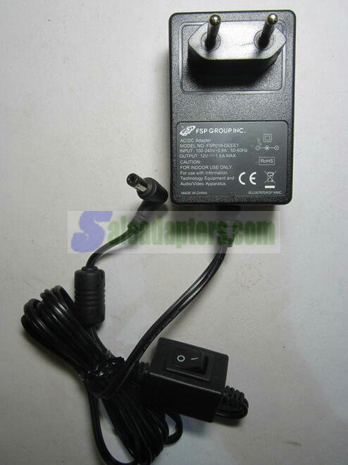 EU Plug 12V 1.5A Ac Adaptor Power Supply 4 Casio WK-1200 Electronic Keyboard