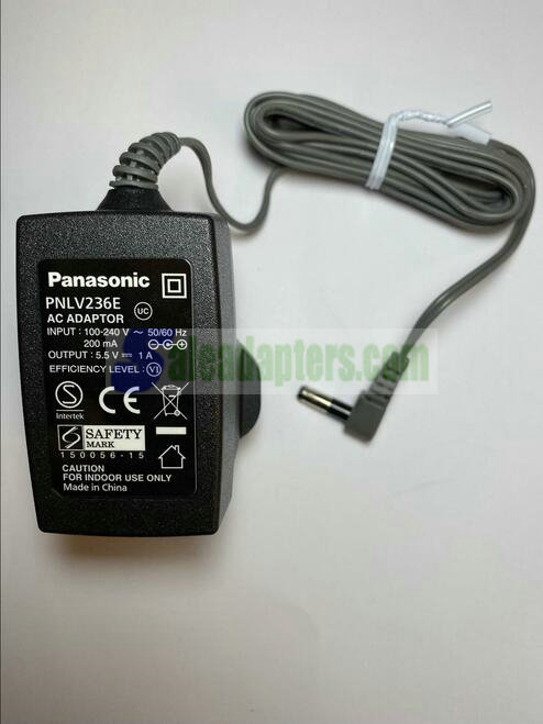 Replacement for 5.5V 500mA AC-DC Adaptor for Battery Charger Panasonic PNLC1509