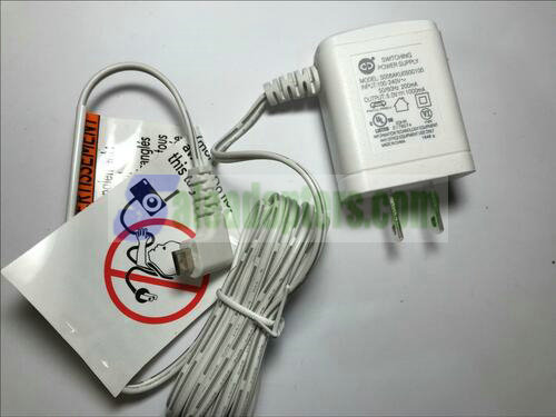 Genuine USA US 5.0V 1000mA Switching Power Supply S006AKU0500100 Charger White